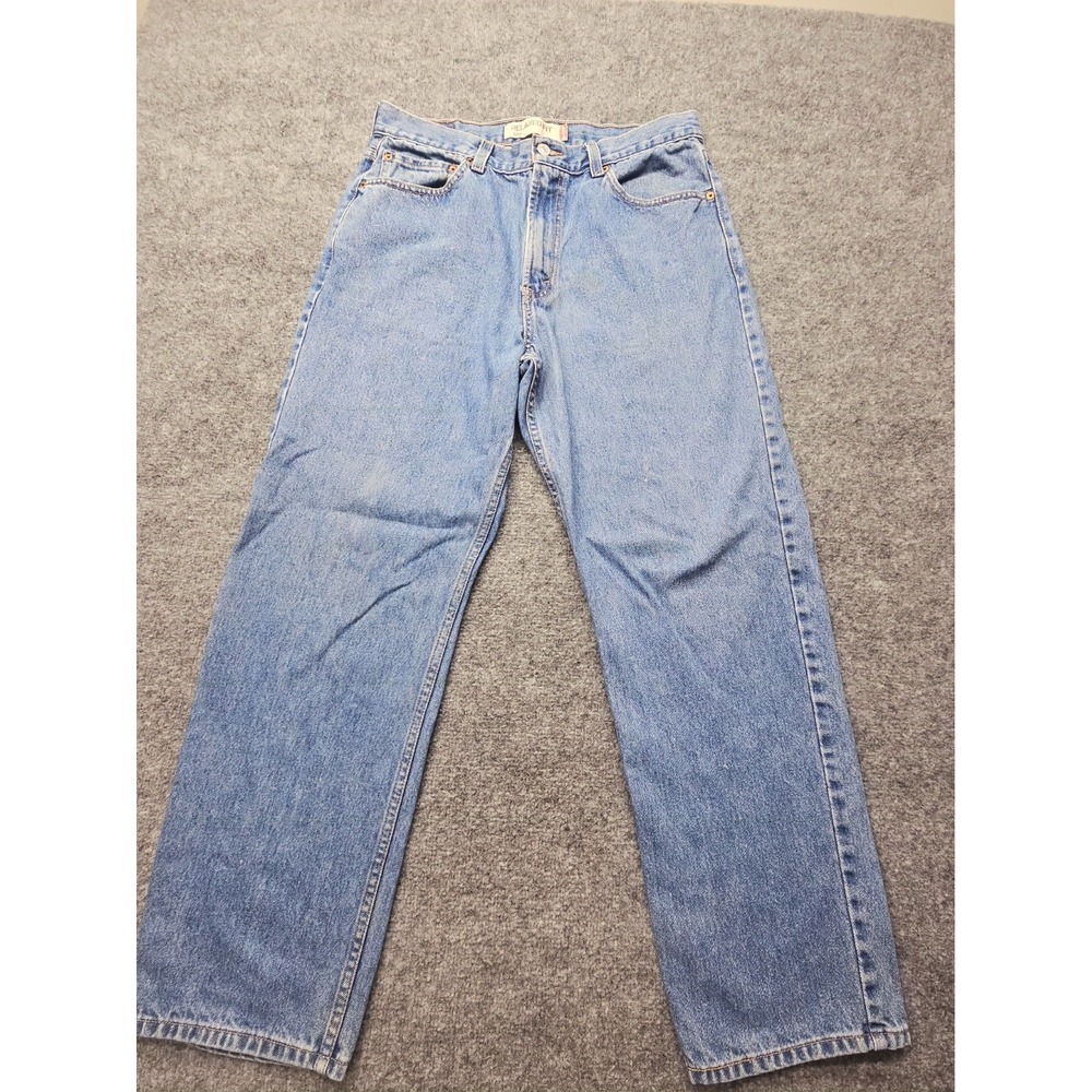 Levi's 550 Jeans Mens 35x30 Relaxed Fit  Work Casual "STAIN"